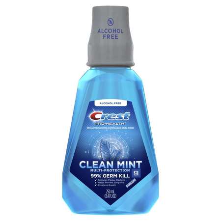 CREST Mouthwash Pro Health Clean Mint 8.4 fl. oz., PK6 96236